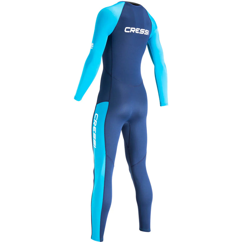 Wahoo Wetsuit Lady A front-zip 2 mm Azure / Blue