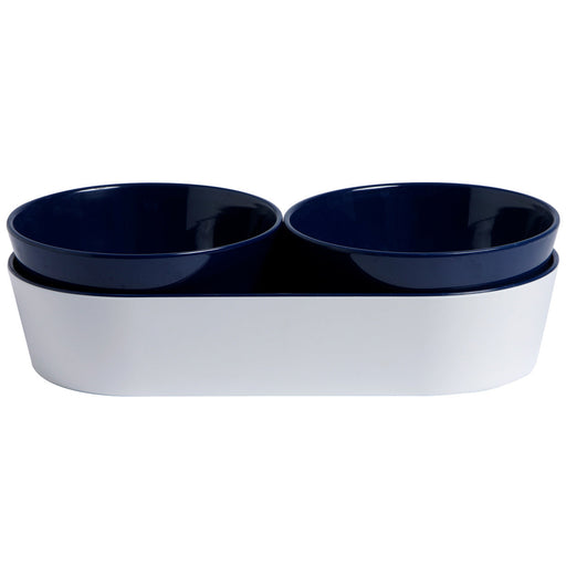 MELAMINE SNACK SET SUMMER – BLUE