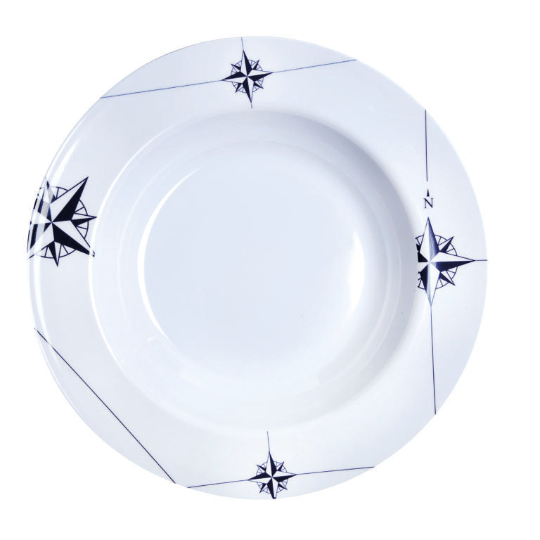 MELAMINE SOUP PLATE, NORTHWIND 6 UN