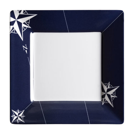 MELAMINE SQUARE DESSERT PLATE, NORTHWIND 6 UN