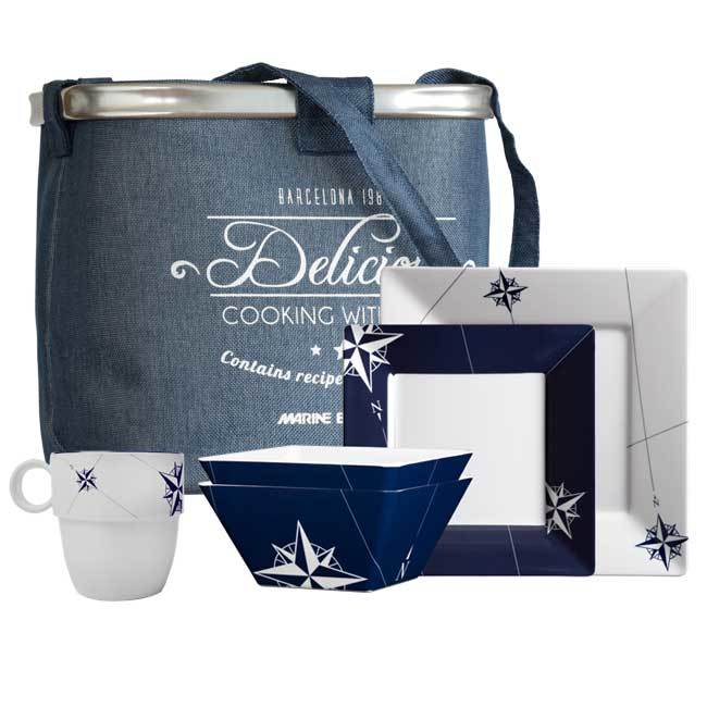 TABLEWARE PACK SQUARE 4 PEOPLE NORTHWIND