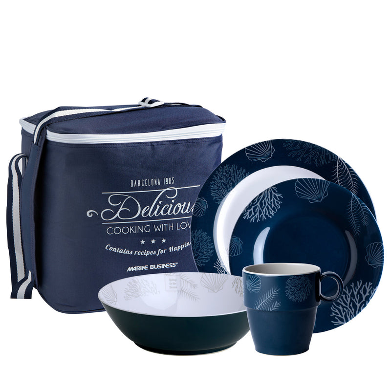 MELAMINE TABLEWARE PACK, LIVING, 4 PEOPLE – 16 PC