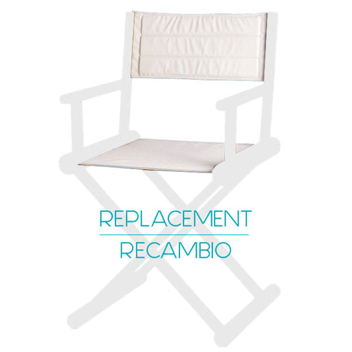 Olefin canvas replacement director chair ecru, Marine Business