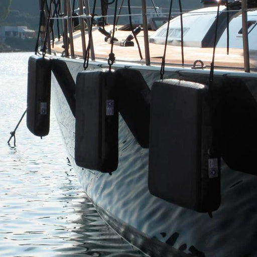 Certec flat inflatable fenders with cover