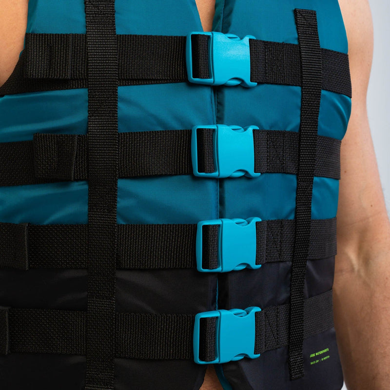 Jobe 4 Buckle Life Vest Teal