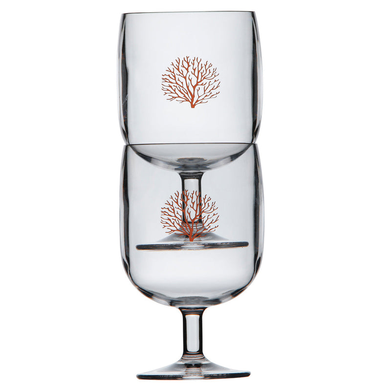 Stackable cup mare coral – ecozen, set 6 u. Marine Business