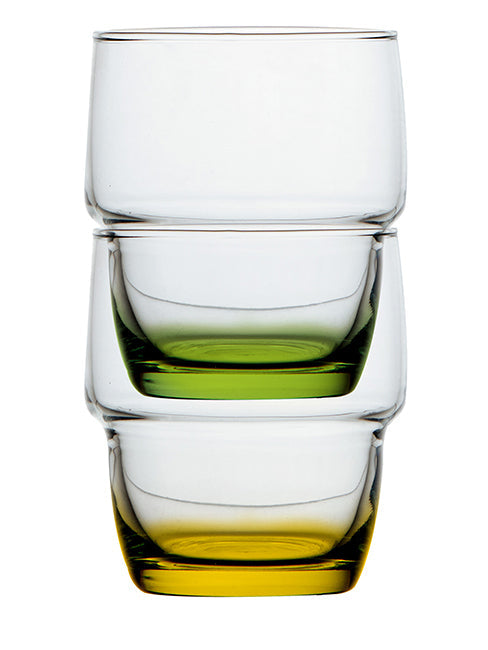 Non-slip ecozen stackable glass – party – 6 pcs Marine Business