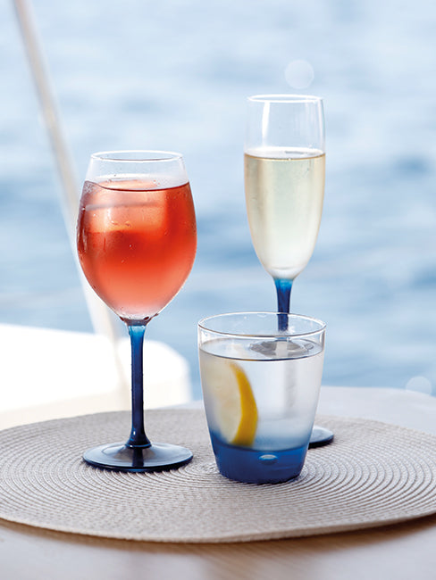 Non-slip ecozen wine glass – party – 6 pcs Marine Business