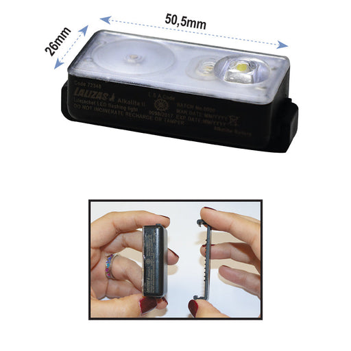 Lifejacket LED flashing light "Alkalite II"