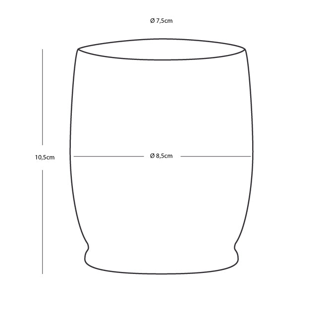 Water glass mare coral – ecozen, set 6 u. Marine Business