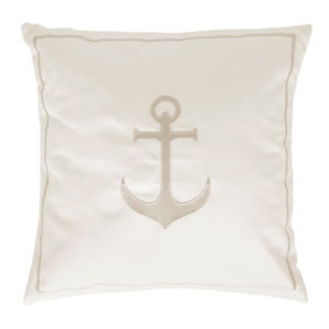 Cushion + stuffing SANTORINI Marine Ecru
