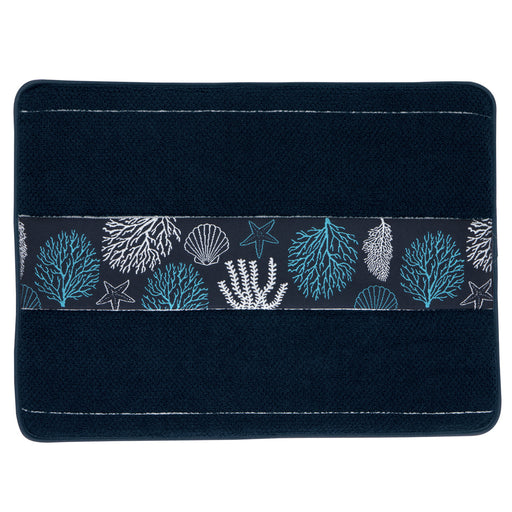 Non-slip mat Ibiza, Blue  60x45cm