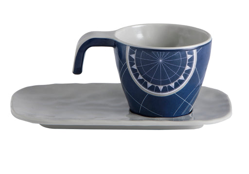 MELAMINE COFFEE SET PACIFIC, SET 6 UN