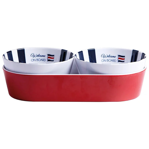 Melamine Appetizer Set – Venezia, 6 Pcs