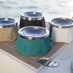 Ashtray with lid WINDPROOF Stone