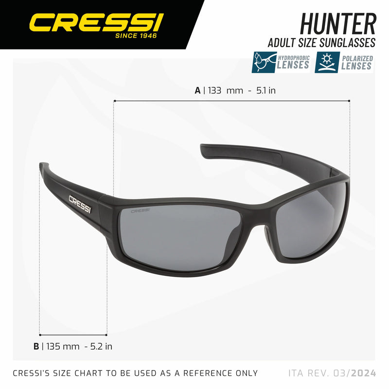 Hunter Sunglasses Polarized sunglasses Grey / Blue Mirrored lens