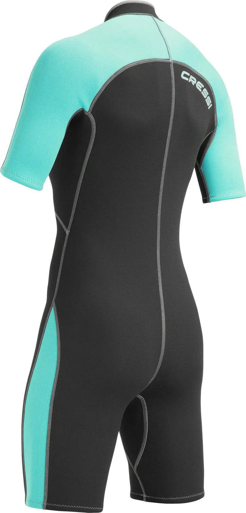 Lido Shorty Lady wetsuit 2 mm Black / Aquamarine