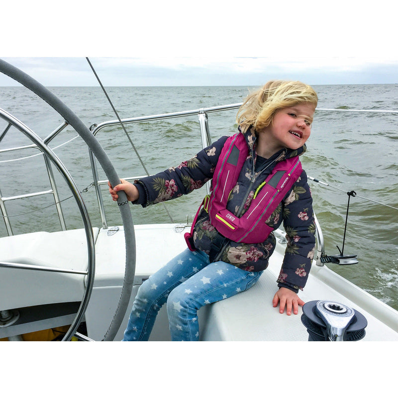 Deckvest Cento junior lnflatable lifejacket with harness