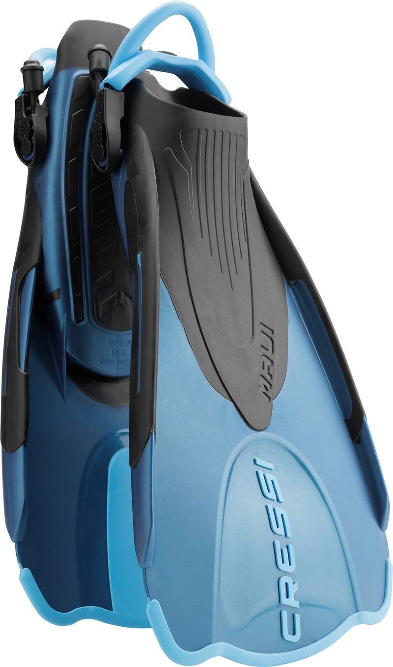 Maui Short Fins Open heel snorkeling fins