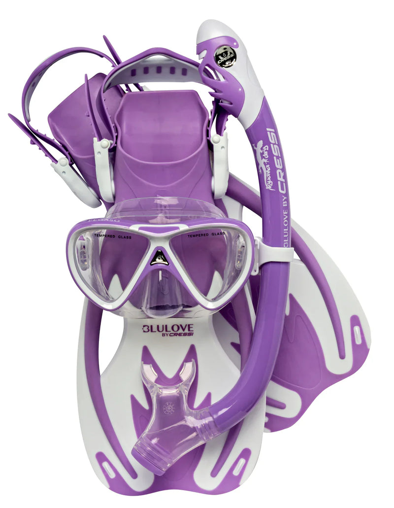 Rocks Snorkeling fins set SET SNORKELING JUNIOR