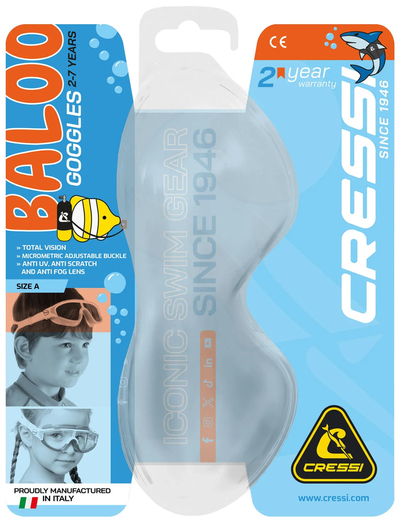 Baloo Swim Goggles Kid’s swim mask 2-7 years