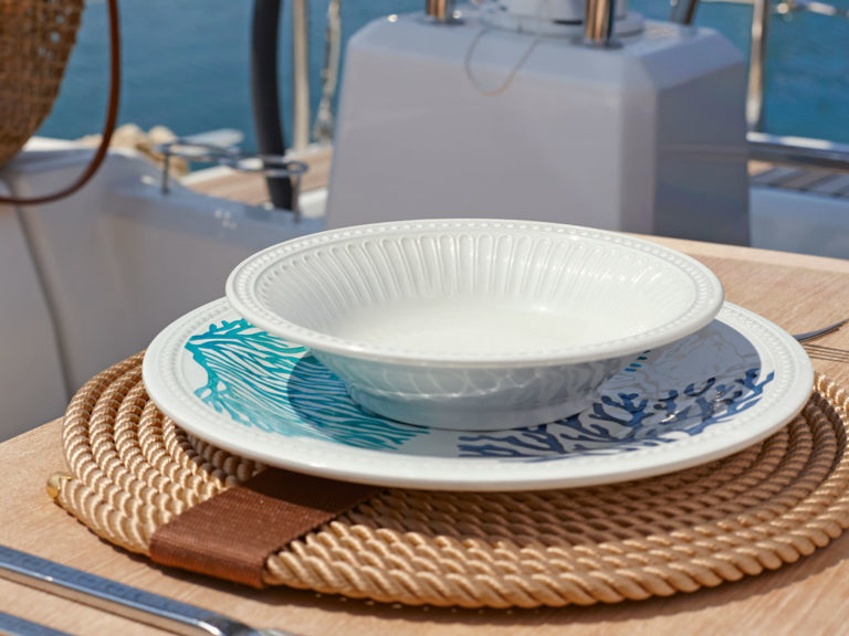 MELAMINE DESSERT PLATE, HARMONY – MARE 6 UN