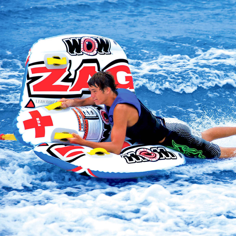 Towable ski tube "Zig Zag", 2 person