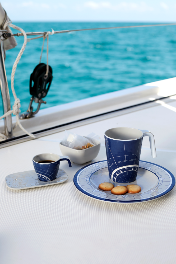 MELAMINE NON-SLIP MUG PACIFIC, SET 6 UN