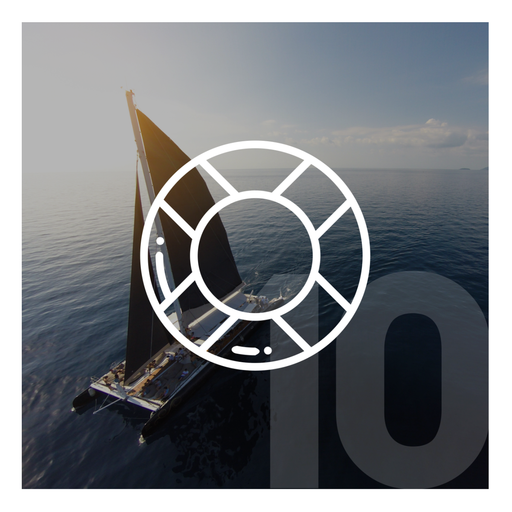 SAFETY SET / SAIL BOAT / 10 PAX