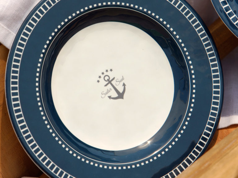 MELAMINE DESSERT PLATE SAILOR SOUL 6 UN